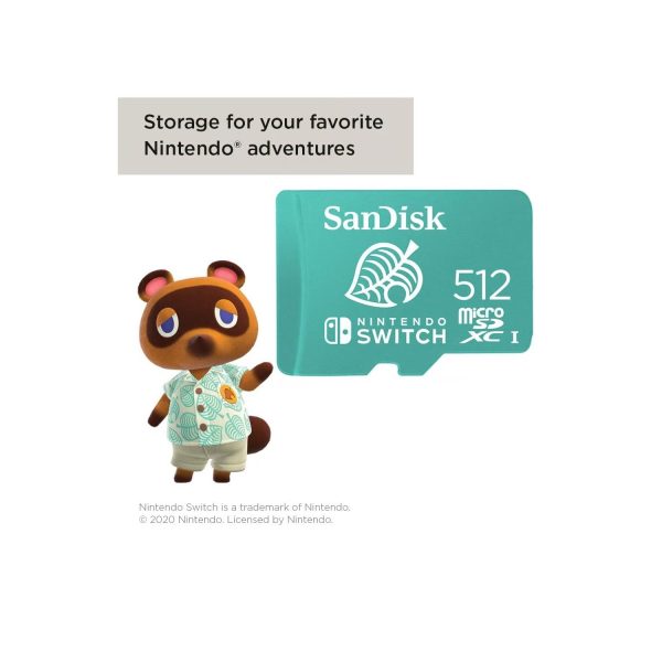 Micro SD 512 GB para Nintendo Switch Animal Crossing Micro SD 512 GB para Nintendo Switch Animal Crossing